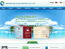 Tablet Screenshot of marine-oligo.com